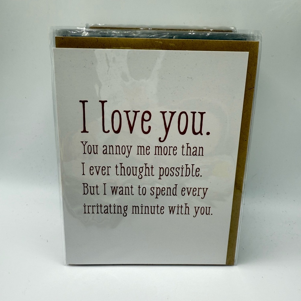 Greeting Card: I Love You